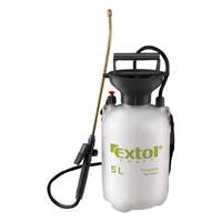 Kézi permetező permetszóróval; 5 liter, réz cső
