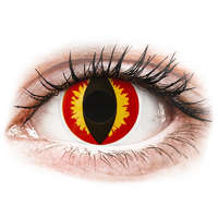 Maxvue Vision ColourVUE Crazy Lens Dragon Eyes - napi lencsék dioptria nélkül (2 db lencse)