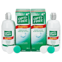 Alcon OPTI-FREE Express kontaktlencse folyadék 2 x 355 ml