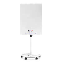 Timeless Office Gurulós mágneses, üveg flipchart tábla 70x 100 cm