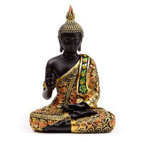 Puckator Thai Buddha - Fekete & Narancssárga Arany - Meditáció