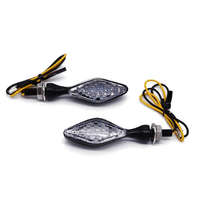 UNIVERZÁLIS VILLOGÓ KPL. FEHÉR BÚRÁVAL /PÁR/ LEDES /E JELES/ /INDEX/