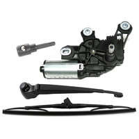 VW Bora Variant 99-05 SZETT: ablaktörlő motor + hátsó ablaktörlő kar + lapát + hátsó ablakmosó fúvóka 3 db KPL