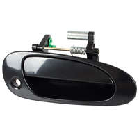 Honda Civic VII H / B 01-06 külső ajtókilincs fekete fényes LYUKÚ jobb első