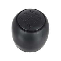 Fiat Panda 03-12 sebességváltó gomb FEKETE 5 SEBESSÉGES