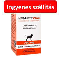 HEPA-PET 2db-tól : HEPA-PET Plus ízesített tabletta 700mg. 60szem , Ingyenes szállítás