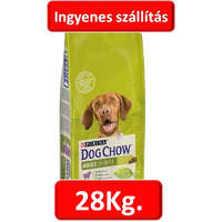 Purina DOG CHOW Adult Báránnyal száraz kutyaeledel (14+14=28kg. )