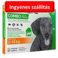 Boehringer Ingelheim 3db-tól : Frontline Combo kutya S 2-10kg. 3db ampulla , termék szavatosság : 2025.03.30