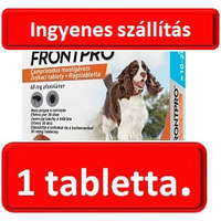 Boehringer Ingelheim 3 tablettánként : FRONTPRO® rágótabletta kutyáknak (>10–25 kg) 68 mg; 1db tabletta , a fotó illusztráció