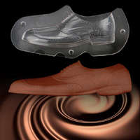 Csokoládé öntőforma - Férfi cipő