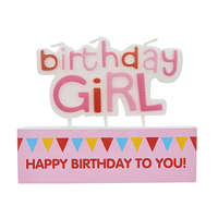  Születésnapi gyertya - Birthday Girl felirattal