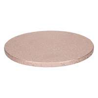 Rose Gold színű, kör alakú tortadob – 25 cm