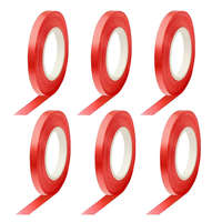 6 darabos lufi kötöző szalag – Piros