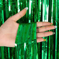 Parti fólia függöny dekoráció – Zöld színű