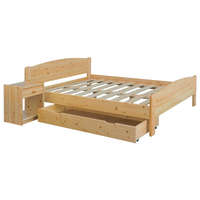 Henrik ágyneműtartó görgős/126-os 126x68x18,5cm