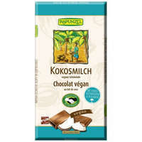 Rapunzel Rapunzel Kókusztejes csokoládé kókuszvirág cukorral, vegán BIO ÚJ 80g