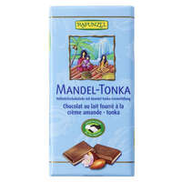 Rapunzel Rapunzel Tejcsokoládé mandula-tonkakrémmel BIO 100g