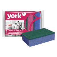 YORK YORK maxi – 5 darabos dörzsis szivacs, 10x6,5 cm