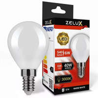 Zelux Zelux Led Mini Globe G45 6W E14 3000K Mini Gömb