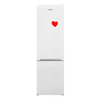 HOMEFORT HOMEFORT HHSA2288W Alulfagyasztós hűtőszekrény E Energiaosztály, Hűtő: 204L, Fagyasztó: 84 L, Nofrost nélkül, Zajszint: 40 dB, Szél: 54 cm, Mag: 180 cm, Mély: 59.5 cm, Digitális kijelző nélkül