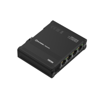 Teltonika Networks TSW304 Ipari Switch | 4 x Gigabit Ethernet port | Integrált DIN rögzítés