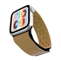  Apple Watch | Lycra, barna sport óraszíj | 38, 40, 41mm | Lisbon kollekció