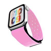  Apple Watch | Lycra, rózsaszín sport óraszíj | 38, 40, 41mm | Lisbon kollekció