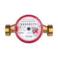 NA-20 vízóra meleg 3/4″ L=130 mm ETW szárazon futó lakásmérő