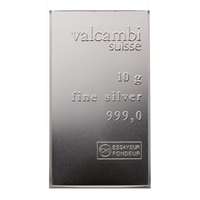  Valcambi 10g - Befektetési ezüsttömb