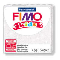 FIMO FIMO Kids süthető gyurma, 42 g - glitter fehér (8030-052)