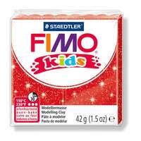FIMO FIMO Kids süthető gyurma, 42 g - glitter piros (8030-212)
