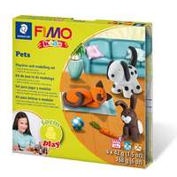 FIMO FIMO Kids süthető gyurma készlet, Form & Play - 4x42 g - állatok