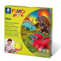 FIMO FIMO Kids süthető gyurma készlet, Form & Play - 4x42 g - dínók