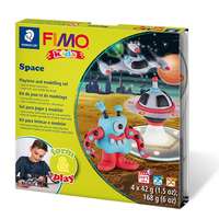 FIMO FIMO Kids süthető gyurma készlet, Form & Play - 4x42 g - űrszörnyek