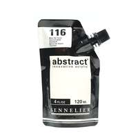 Sennelier Sennelier Abstract akrilfesték, 120 ml - 116, titanium white