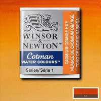 Winsor&Newton Winsor&Newton Cotman 1/2 szilkés akvarellfesték - 090, cadmium orange hue
