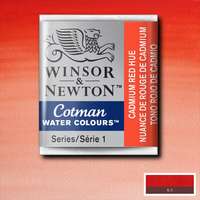 Winsor&Newton Winsor&Newton Cotman 1/2 szilkés akvarellfesték - 095, cadmium red hue