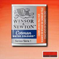 Winsor&Newton Winsor&Newton Cotman 1/2 szilkés akvarellfesték - 103, cadmium red pale hue