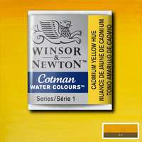 Winsor&Newton Winsor&Newton Cotman 1/2 szilkés akvarellfesték - 109, cadmium yellow hue