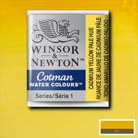 Winsor&Newton Winsor&Newton Cotman 1/2 szilkés akvarellfesték - 119, cadmium yellow pale hue