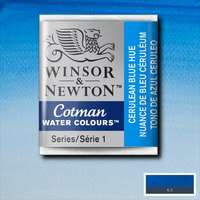 Winsor&Newton Winsor&Newton Cotman 1/2 szilkés akvarellfesték - 139, cerulean blue hue