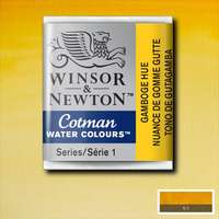 Winsor&Newton Winsor&Newton Cotman 1/2 szilkés akvarellfesték - 266, gamboge hue