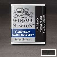 Winsor&Newton Winsor&Newton Cotman 1/2 szilkés akvarellfesték - 337, lamp black