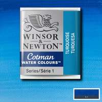 Winsor&Newton Winsor&Newton Cotman 1/2 szilkés akvarellfesték - 654, turquoise