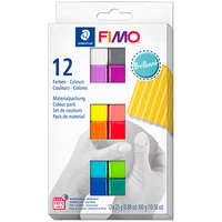 FIMO FIMO Soft Colour Pack süthető gyurma készlet, 12x25 g - Brilliant Colours