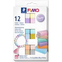 FIMO FIMO Soft Colour Pack süthető gyurma készlet, 12x25 g - Pastel Colours