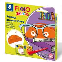 FIMO FIMO Kids süthető gyurma készlet, 2x42 g - Funny glasses hero, vicces szemüveg hős