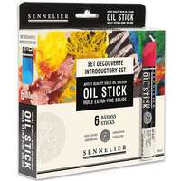 Sennelier Sennelier Oil Stick olajfesték rúd készlet - 6x38 ml, introductory set