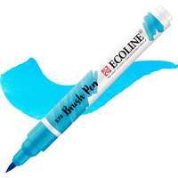 Talens Talens Ecoline Brush Pen akvarell ecsetfilc - 578, sky blue cyan