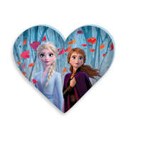 homyl Disney Jégvarázs Leaf formapárna, díszpárna 35x30 cm Velúr